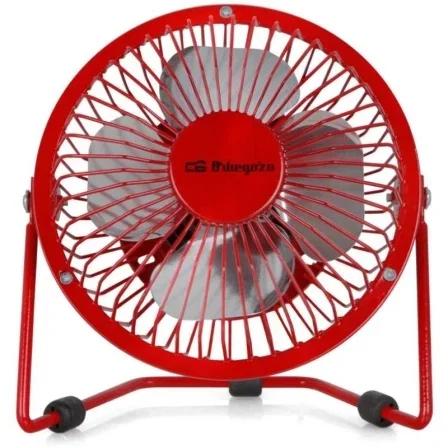 Orbegozo Mini Ventilador USB PW 1027 Rojo Orbegozo Mini Ventilador USB PW 1027 Rojo